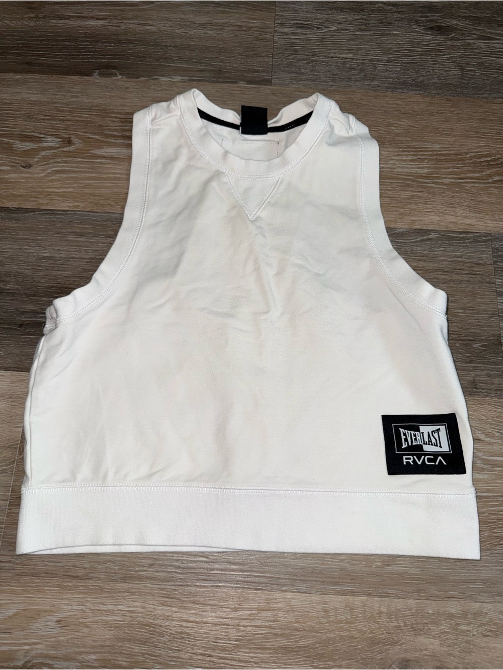Everlast White Women's Cropped Tank Top